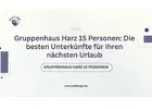 Gruppenhaus Harz 15 Personen: Die besten Unterkünfte für Ihren nächsten Urlaub