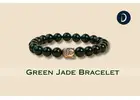 Green Jade Bracelet For Love and Harmony by Daivik Cart