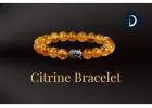 Citrine Bracelet From Daivik Cart For Prosperity And Success