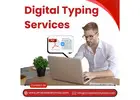 Outsource Digital Typing Services in India