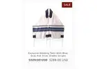 Celebrate Love and Faith with Exquisite Tallit Chuppah