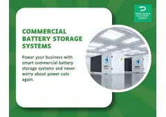 Maximize Reliability with Advanced Commercial Battery Storage Systems