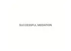 Successful Mediation Services