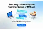 Best Way to Learn Python Training: Online or Offline?