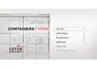 Types of containers | LOTUS Containers