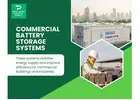 Maximize Efficiency with Commercial Battery Storage Systems – Contact Us