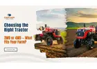 Farmers’ Guide: Selecting Between 2WD and 4WD Tractors