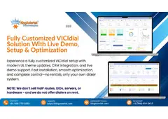 Expert VICIdial Installation, Setup And Optimization – Tailored for Your Business