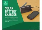 Smart Solar Battery Charger for Clean, Reliable Power