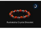 Rudraksha Crystal Bracelet For Mental Clarity and Focus