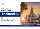 Buy Best eSIM for Thailand from eSIM Cards for Easy Setup and Strong Nationwide Coverage Now!
