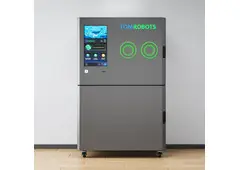 Automated Bottle & Can Reverse Vending Machine for Deposit Refunds