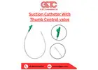 Suction Catheters – Flexible, Sterile PVC Airway Tubes (Sizes 6–24 FG) Available