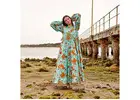 Shop Breathable Cotton Maxi Dress - Stylish & Lightweight