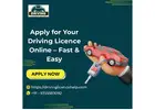 Apply for Your Driving Licence Online – Fast & Easy