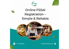 Online FSSAI Registration – Simple & Reliable