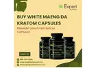Buy White Maeng Da Kratom Capsules – Premium Quality | Expert Botanical