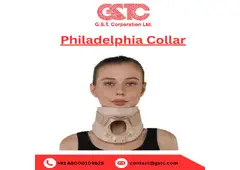 GSTC Soft-Rigid Philadelphia Cervical Collar for Neck Immobilization
