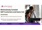 Well-segmented SAP Users List For Personalized B2B Outreach