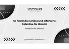 So finden Sie seriöse und erfahrene Detektive für Maintal