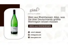 Wein aus Rheinhessen: Alles, was Sie über Deutschlands größte Weinregion wissen müssen