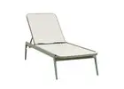 Premium White Outdoor Sunbed for Luxury Poolside Relaxation