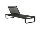 Luxury Curved Sun Lounger for Poolside Relaxation