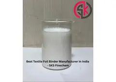 High-Performance Textile Foil Binder Manufacturer in India | SKS Finechem