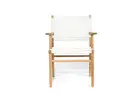 Premium Zen Armchair White – Close Weave Comfort Seat