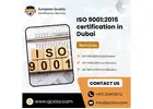 ISO 9001:2015 certification in
