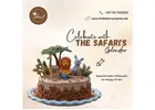 Jungle Adventure Safari Animal Birthday Cake