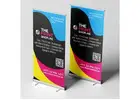 standee roll up banner Dubai