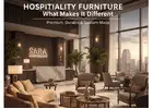 Hospitality Furniture – What Makes It Different | Premium, Durable & Custom-Made
