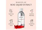 Rose Liquid Extract for Cosmetic & Beauty Products | Raasa Oils