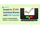 Invest in MSEI Unlisted Shares with SN Capital at Best Price