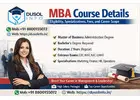 MBA Course Details – Eligibility, Specializations, Fees, and Career Scope
