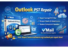 Outlook PST Repair Software by vMail