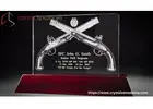 Premium Crystal Engraved Awards for Special Recognition