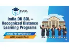 India DU SOL – Recognized Distance Learning Programs