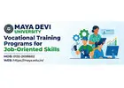 Vocational Training Programs for Job-Oriented Skills