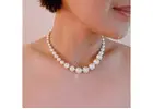 Buy Top Hypoallergenic Jewelry Online: Pearl Necklace by Glam Society