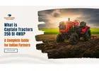 Captain Tractor 250 DI 4WD Tractor Built for Performance