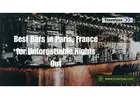 Best Bars in Paris France for Unforgettable Nights Out