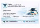 MBA Course Details – Build Leadership Skills for Career Growth