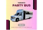 Toronto Party Bus