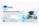 M.Com Course Fee in DU – Affordable Postgraduate Commerce Education