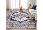 Large Washable Persian Floor Rug 240x340cm for Home