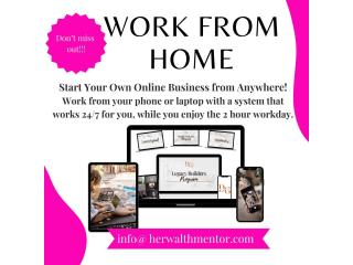 Work From Anywhere: Simple Online Business for Beginners - No Experience Needed!