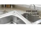 ORRA Deluxe BG Small Steel Sink