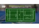 Accurate Badminton Court Measurement & Flooring Solutions